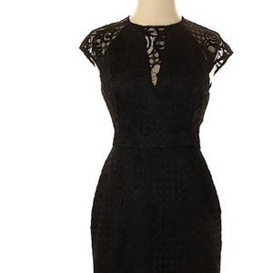 Beautiful Guess - Size 4- Black Lacey Cocktail Dress